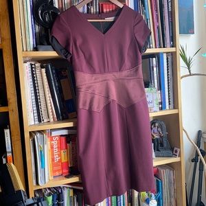 Andrew Marc New York Magenta Cocktail Dress Size 2